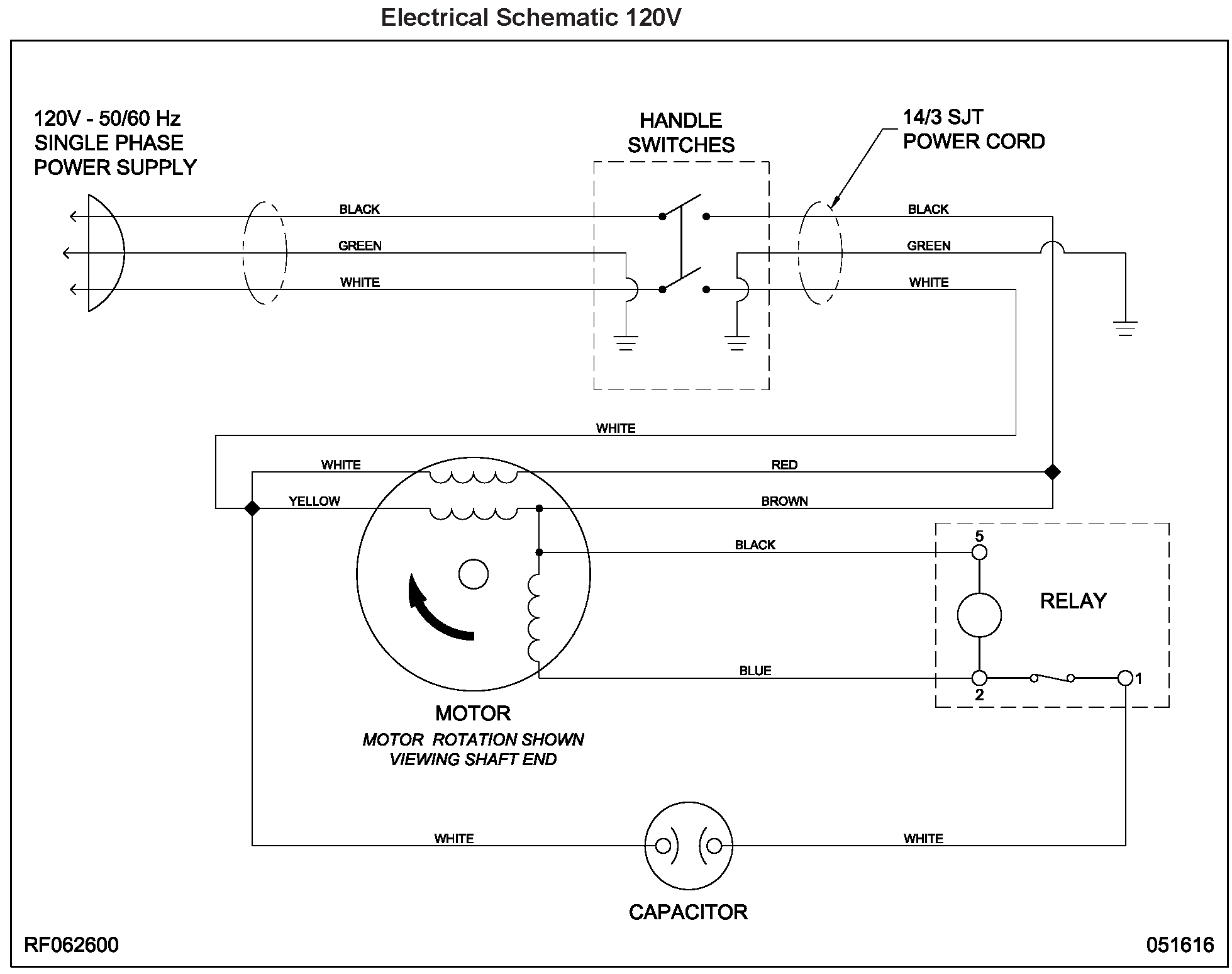 FM 120V Electrical Schematic
