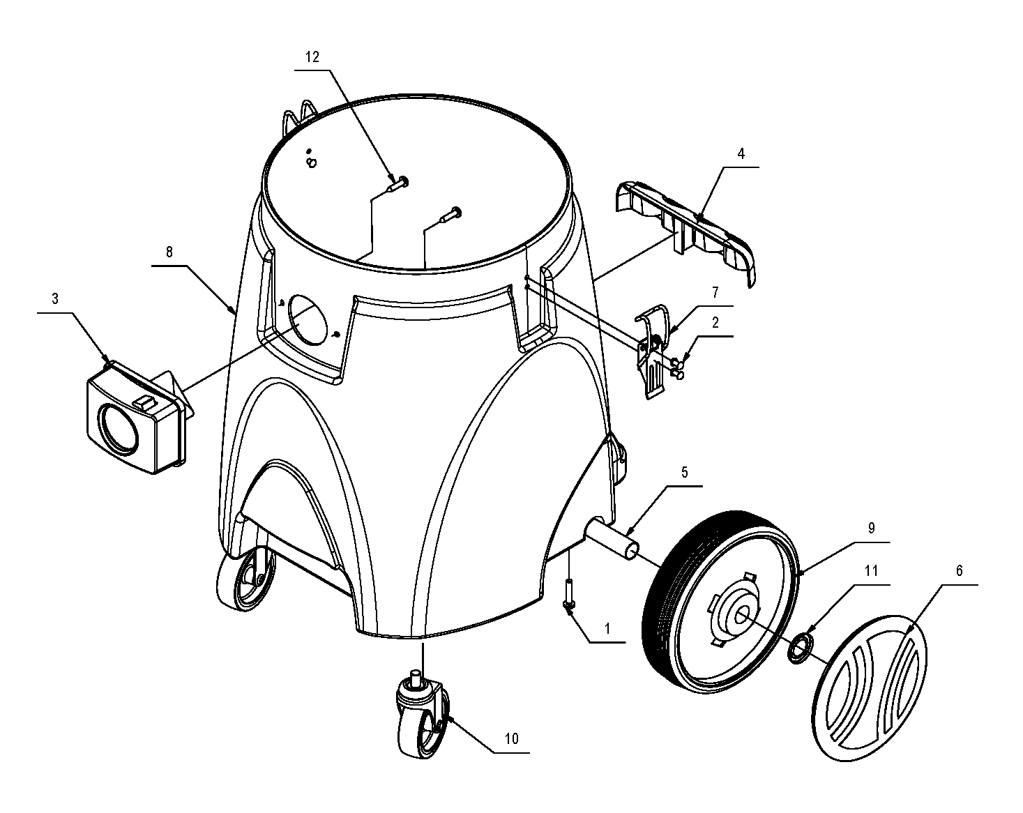 AVac12_Tank Assembly Diagram