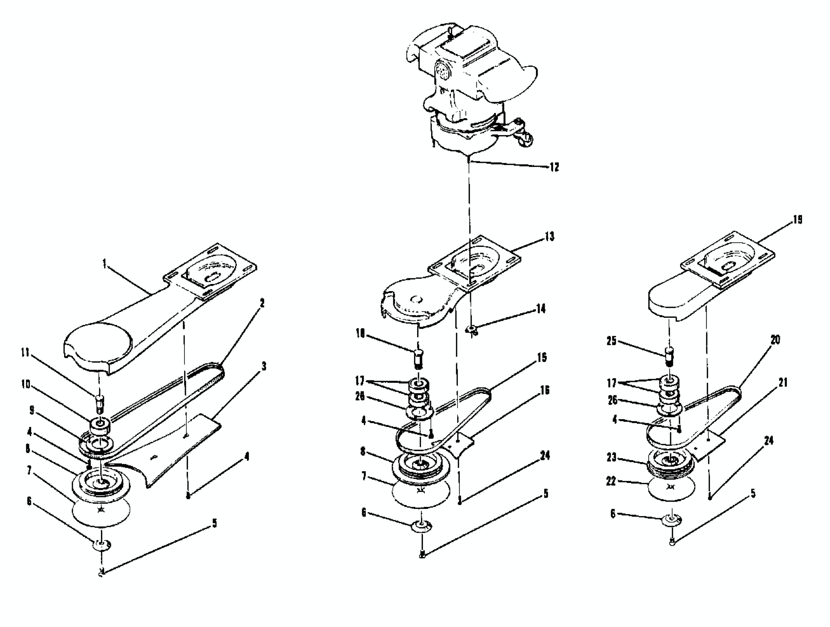 Clarke Super 5E Base Assembly