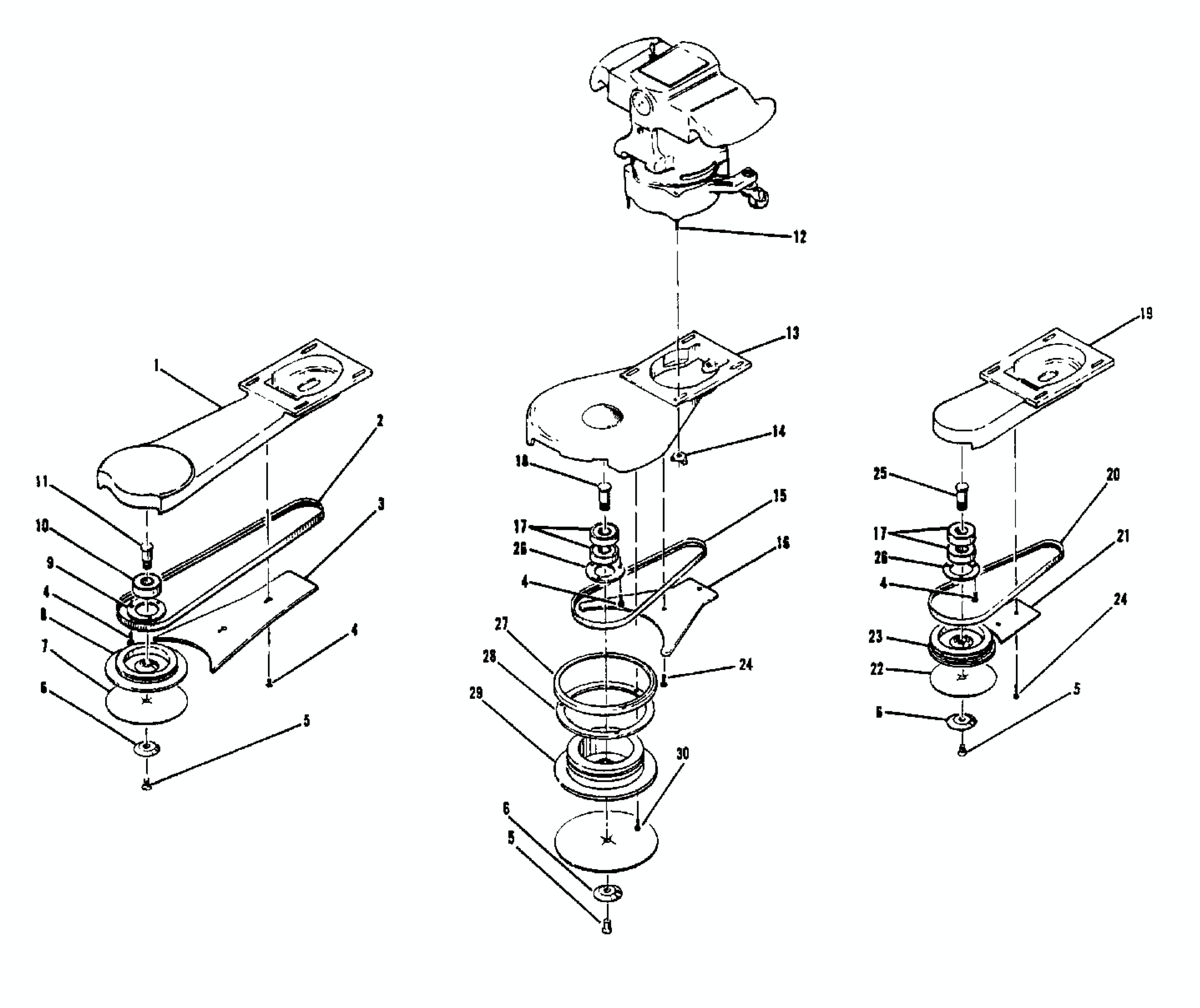 clarke-super-7E-base-assembly