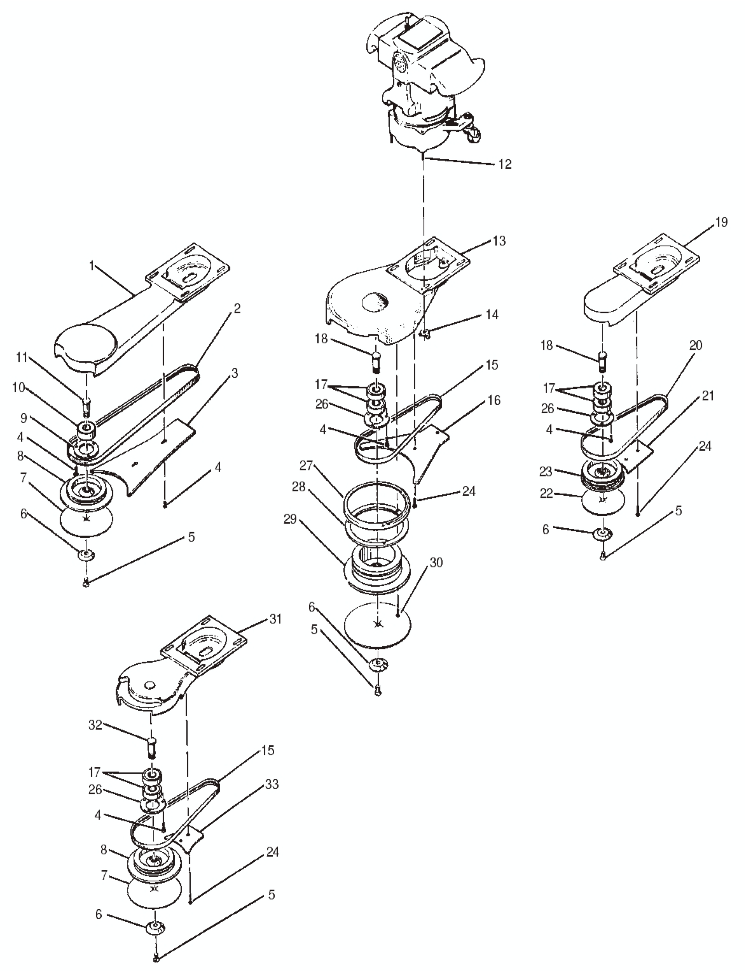 clarke-super-E-base-assembly