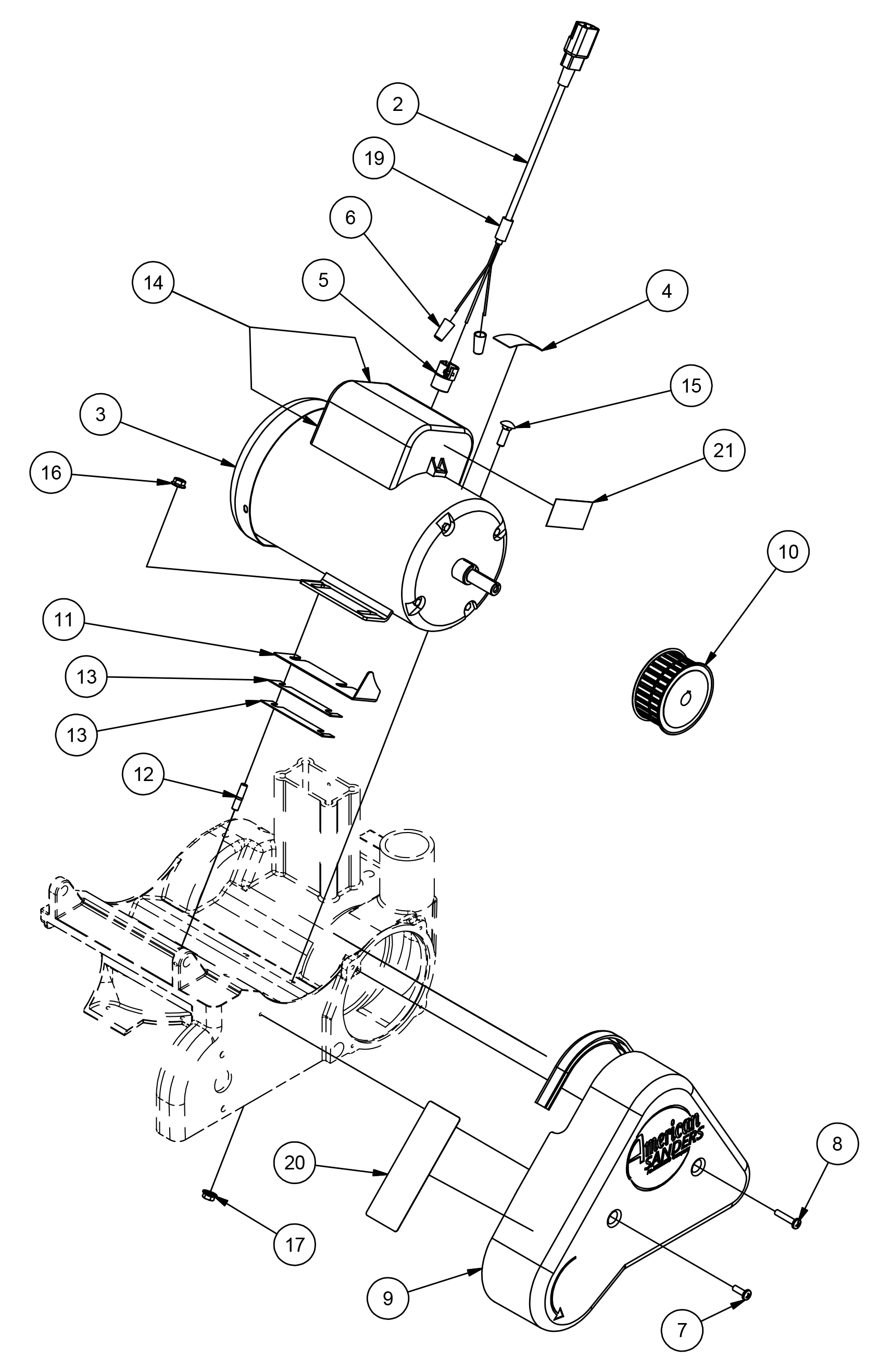 Clarke ez deals 8 sander